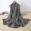 Abaddon Black Silk Scarf