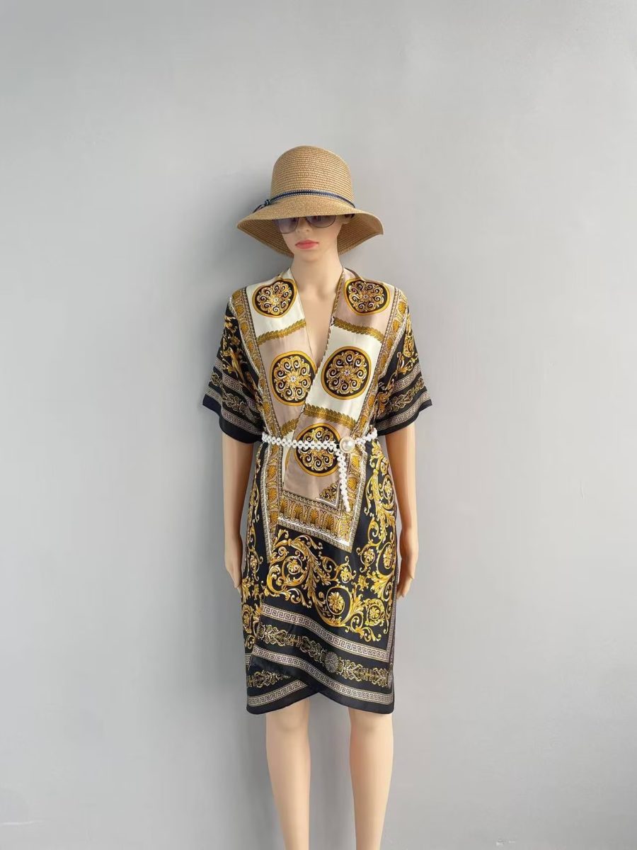 Albescent Gold Pashmina Shawl