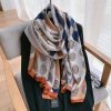 Antique Brass Printed Scarf