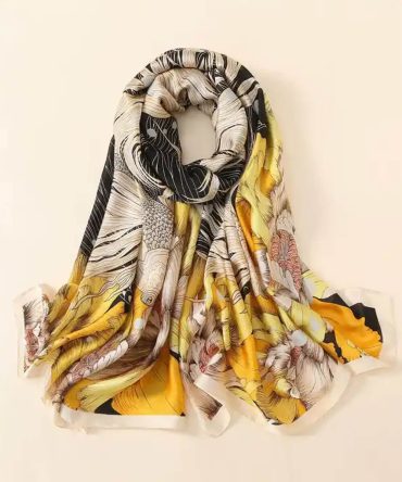 Arylide Yellow Silk Scarf