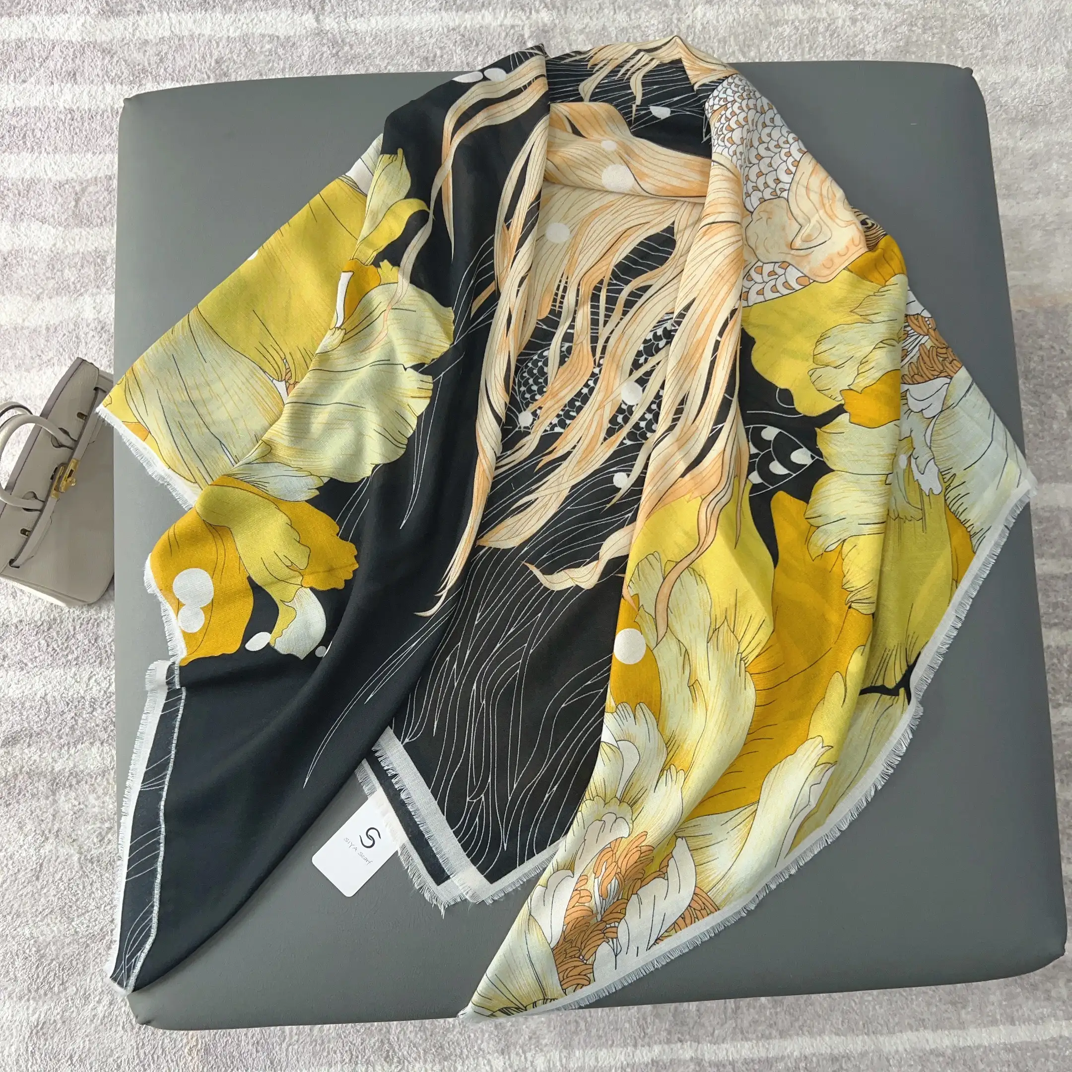 Arylide Yellow Square Scarf