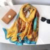 Autumn Leaves Scarf Silk Scarf