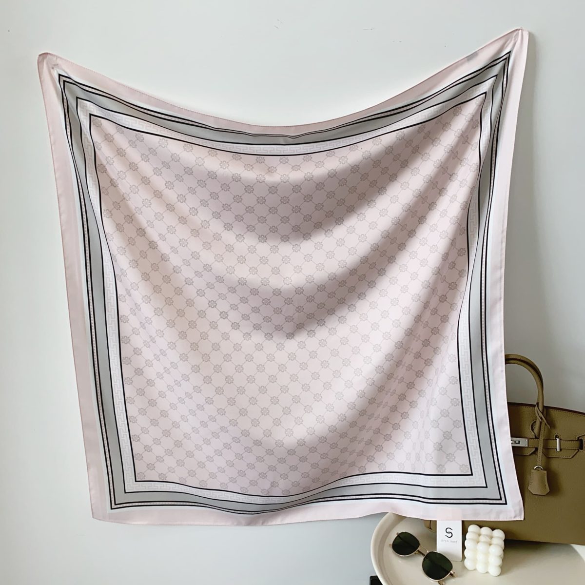Infra Pink Head Scarf