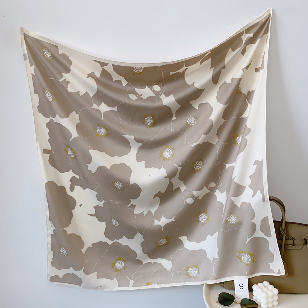 Barnwood Grey Head Scarf