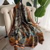 Beaver Brown Silk Scarf
