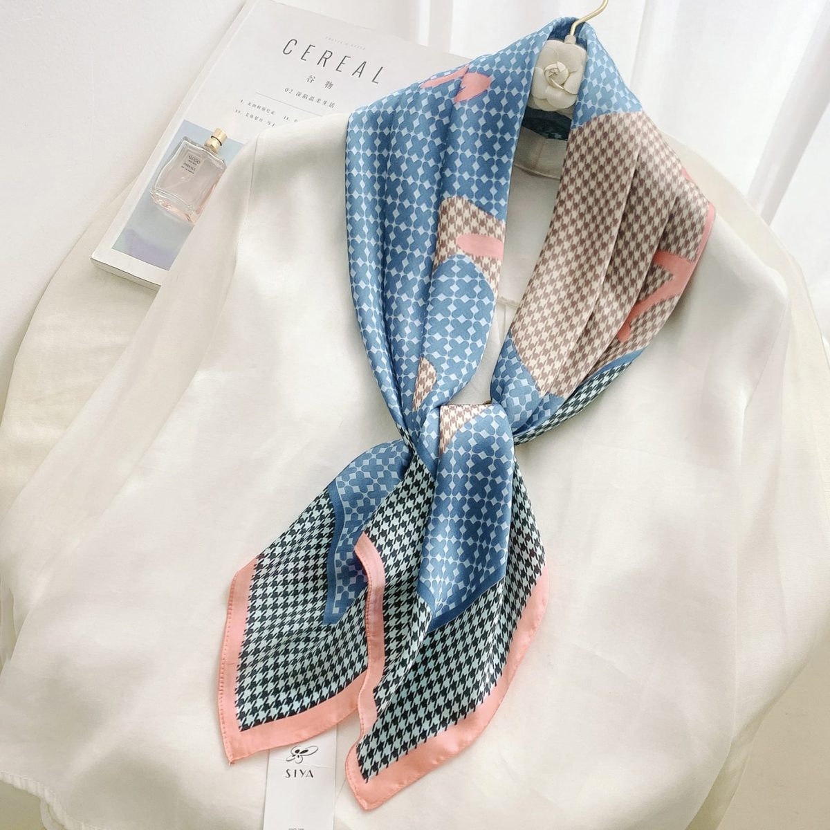 Bismark Blue Head Scarf