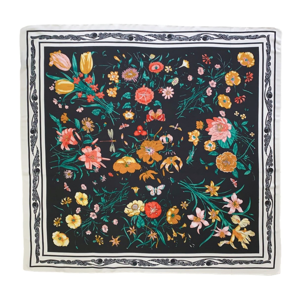 Black Graphite Head Scarf