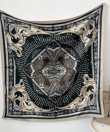 Black Kiln Head Scarf