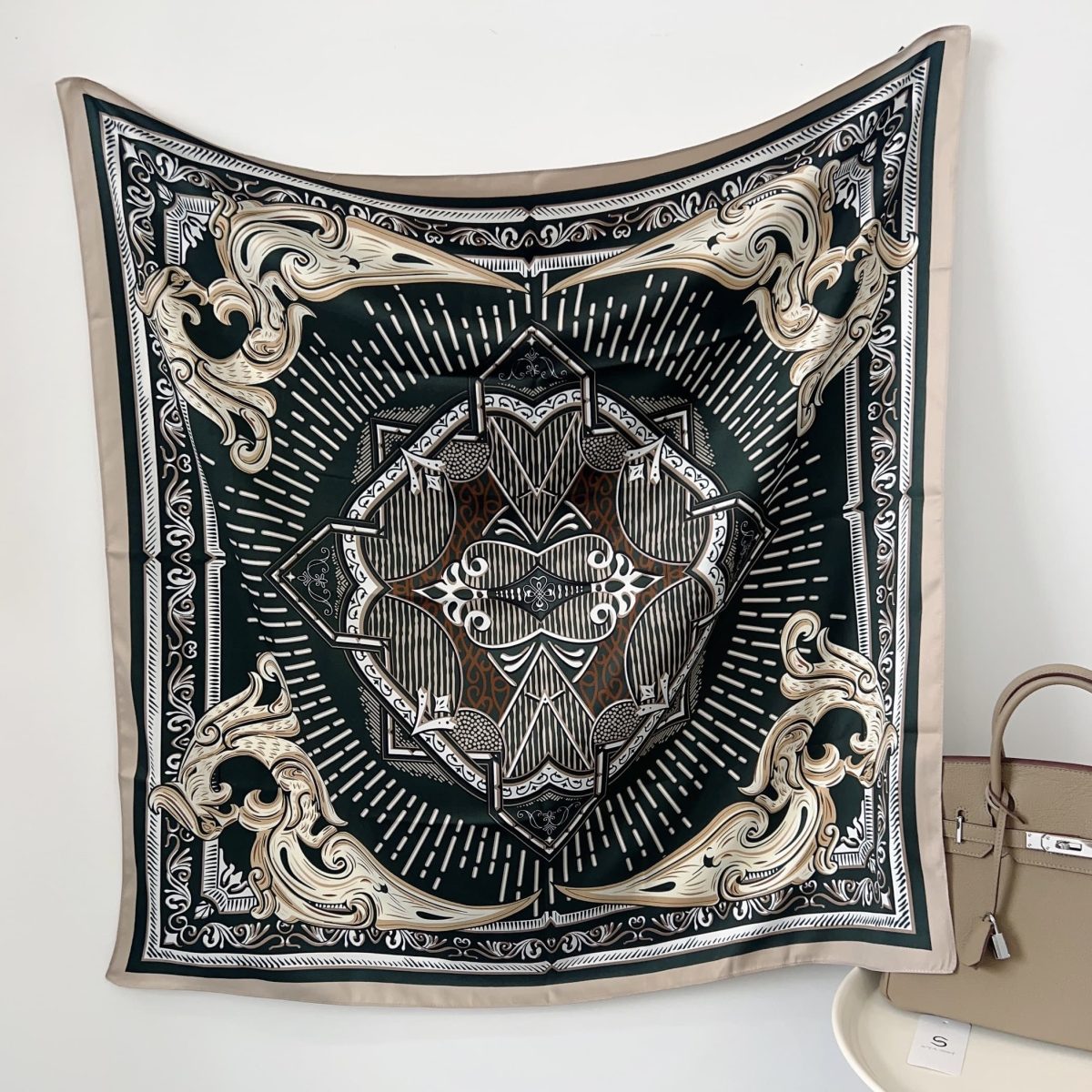 Black Kiln Head Scarf