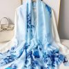 Blue Angel Silk Scarf