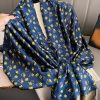 Blue Jay Silk Scarf