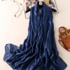 Blue Zodiac Silk Scarf