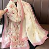 Bone Vanilla Silk Scarf