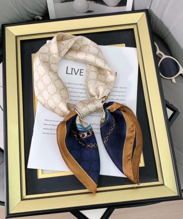 Bone White Neck Scarf