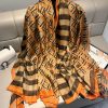 Brown Apache Chiffon Hijab