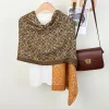 Brown Chalice Printed Scarf