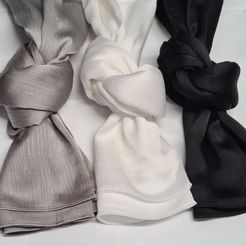 Bundle of 3 Silk Hijabs Sheila Hijab