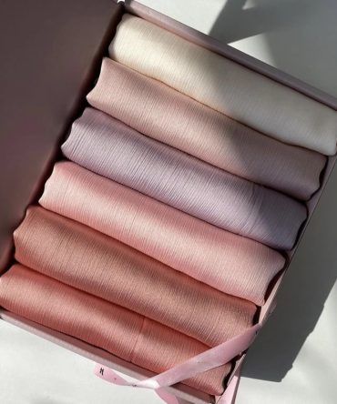 Bundle of 6 Silk Hijabs Sheila Hijab
