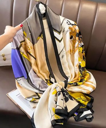Burly Wood Silk Scarf