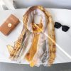 Cadmium Orange Chiffon Hijab