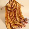 Cantaloupe Silk Scarf