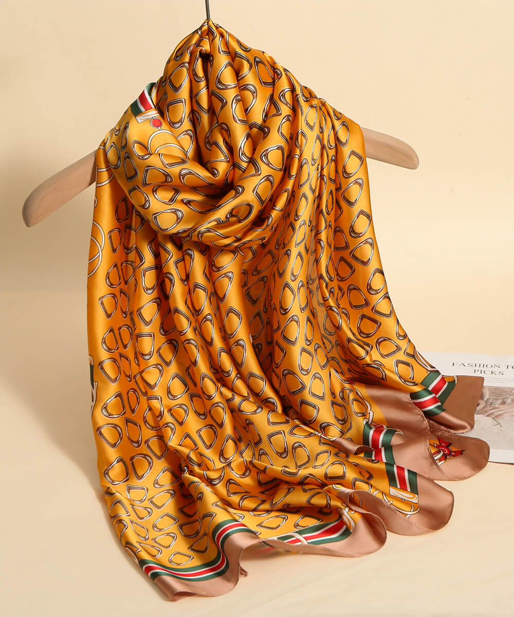Cantaloupe Silk Scarf