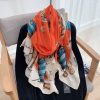 Carnaby Tan Printed Scarf