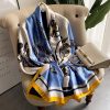 Carolina Jordy Blue Silk Scarf