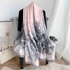 Carousel Pink Silk Scarf