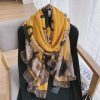 Carrot Gold Printed Scarf