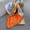 Cavern Orange Neck Scarf