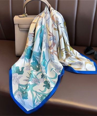 Chalk Blue Neck Scarf