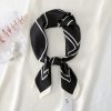 Chaos Black Neck Scarf