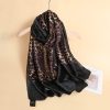 Chicory Coffee Silk Scarf