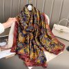 Chrome Yellow Silk Scarf
