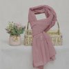 Georgette Chiffon - Cinereous Pink Chiffon Hijab
