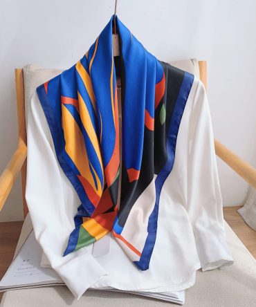 Congress Blue Head Scarf