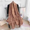 Cocoa Bean Silk Scarf