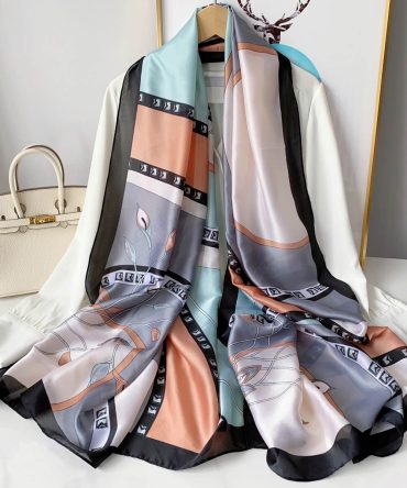 Como Cactus Silk Scarf