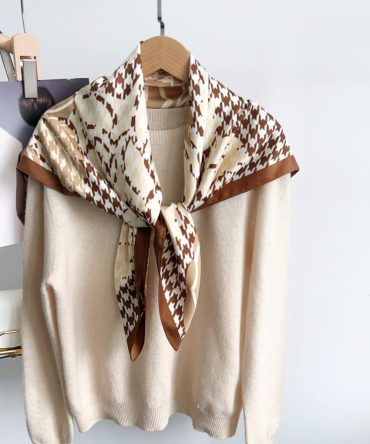 Copper Brown Head Scarf