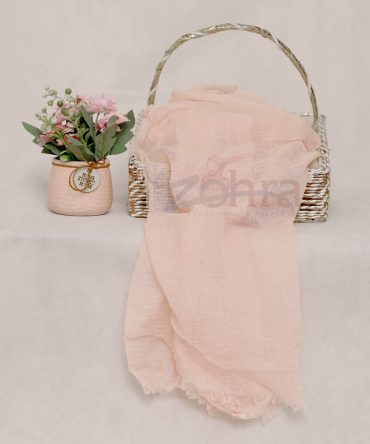 Rose Gold Chiffon Hijab