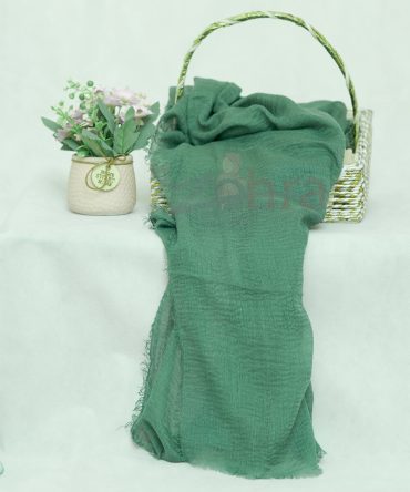 Viridian green Chiffon Hijab