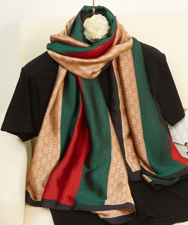 Cruel Sea Green Silk Scarf