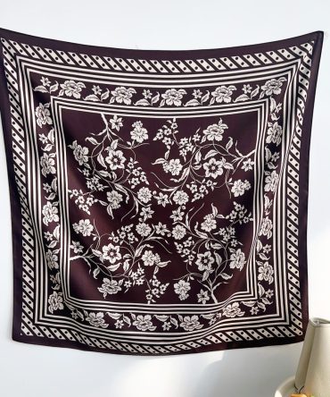 Dark Purple Head Scarf
