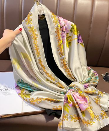 Desert Mist Silk Scarf