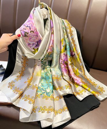 Desert Mist Silk Scarf