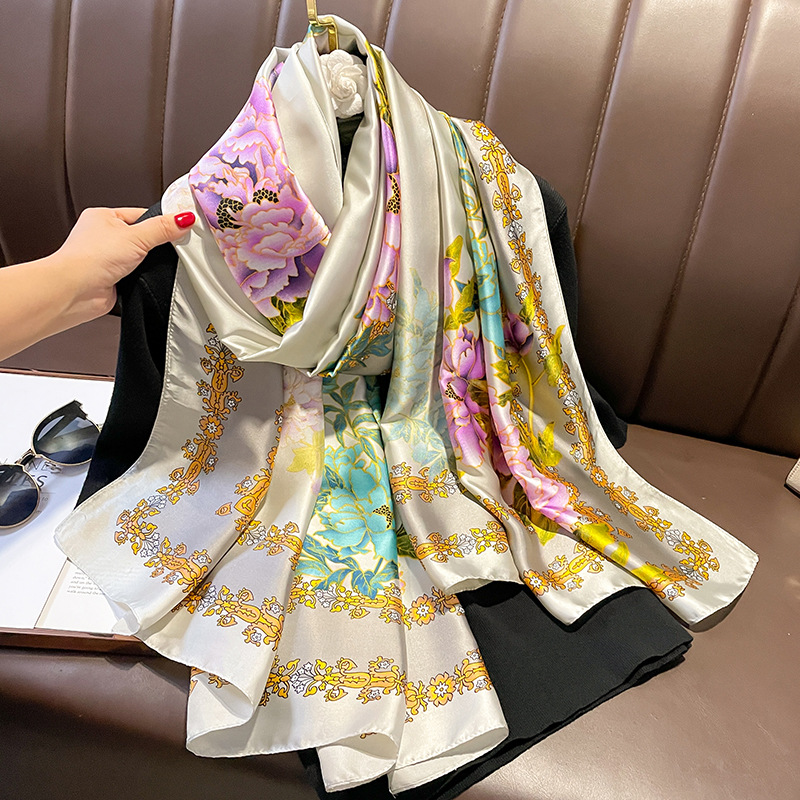 Desert Mist Silk Scarf