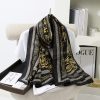 Dirt Pesto Silk Scarf