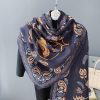 Dolphin Dusk Printed Scarf