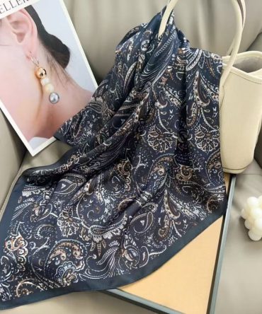 Eagle Black Neck Scarf